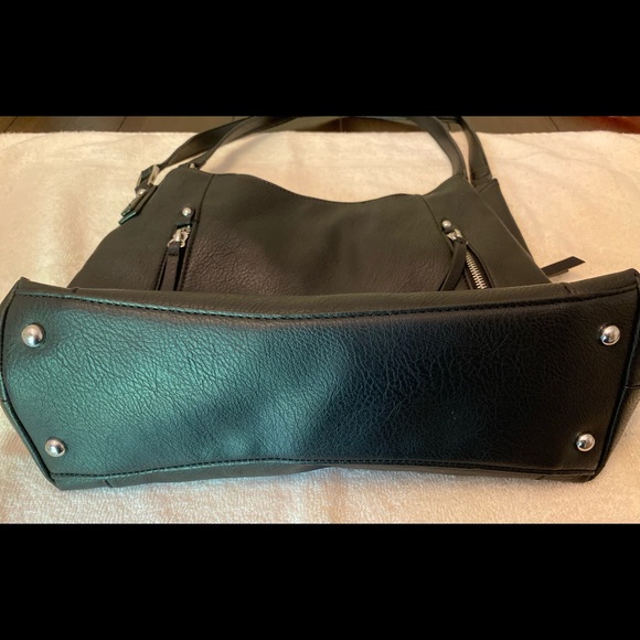 Vegan Leather Shoulder Bag Purse By Seven Days - Picture 3 of 8